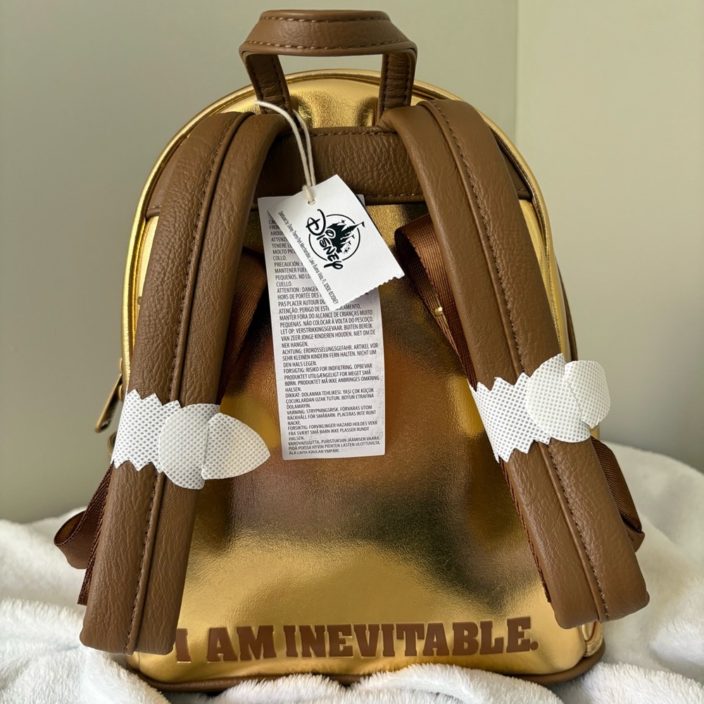 Loungefly Disney Marvel Infinity Stones Gauntlet Mini Backpack - Picture 4 of 10